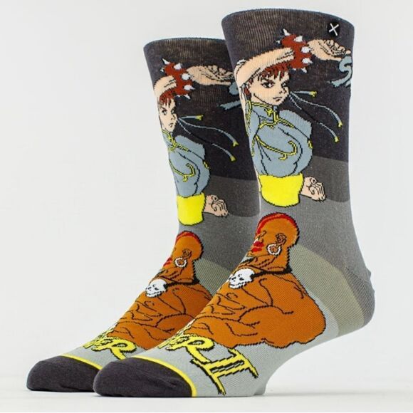Odd Sox Street Fighter 2 Socks - Picture 1 of 5